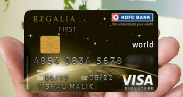 hdfc regalia credit card (visa)