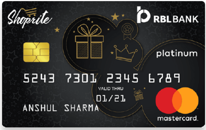 rbl bank-shoprite credit card