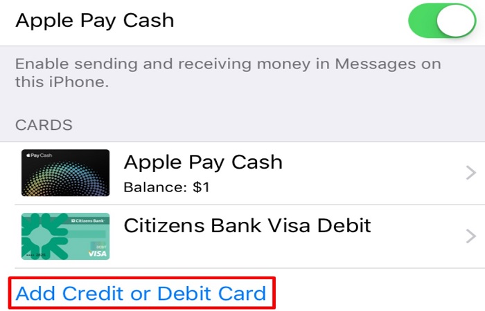 apple pay with prepaid card