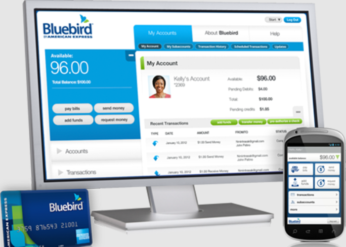 bluebird card app