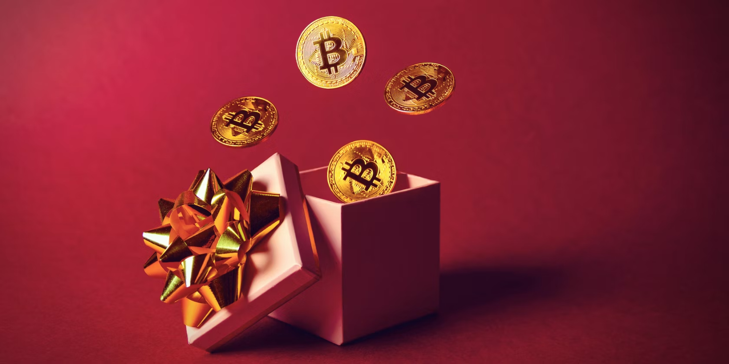 give cryptocurrency as gifts